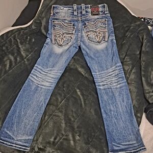 Mens Rock Revival Jeans 32x32